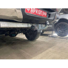F126A GALIA Полностью оцинкованный фаркоп на Ford Ranger 2012-2022, Mazda BT-50 2012-2020. Тип шара: A. Без выреза бампера. Нагрузки: 3500/205 кг, масса фаркопа 26,82 кг