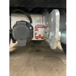 F126A GALIA Полностью оцинкованный фаркоп на Ford Ranger 2012-2022, Mazda BT-50 2012-2020. Тип шара: A. Без выреза бампера. Нагрузки: 3500/205 кг, масса фаркопа 26,82 кг
