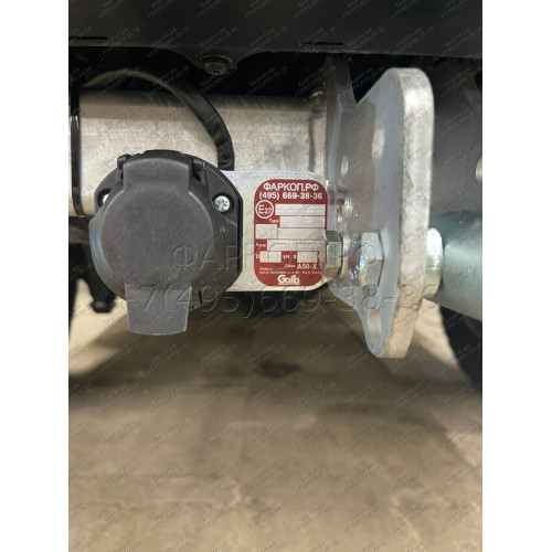 F126A GALIA Полностью оцинкованный фаркоп на Ford Ranger 2012-2022, Mazda BT-50 2012-2020. Тип шара: A. Без выреза бампера. Нагрузки: 3500/205 кг, масса фаркопа 26,82 кг