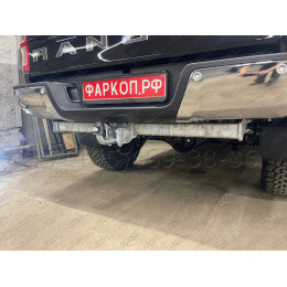 F126A GALIA Полностью оцинкованный фаркоп на Ford Ranger 2012-2022, Mazda BT-50 2012-2020. Тип шара: A. Без выреза бампера. Нагрузки: 3500/205 кг, масса фаркопа 26,82 кг
