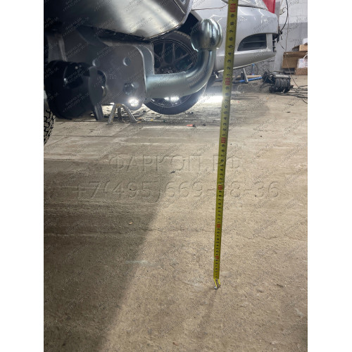 F126A GALIA Полностью оцинкованный фаркоп на Ford Ranger 2012-2022, Mazda BT-50 2012-2020. Тип шара: A. Без выреза бампера. Нагрузки: 3500/205 кг, масса фаркопа 26,82 кг