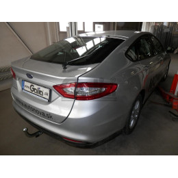F130A GALIA Полностью оцинкованный фаркоп на Ford Mondeo седан/лифтбек/универсал 2014-2019. Подрозетник убирается за бампер. Тип шара: A. Невидимый вырез б