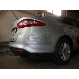F130A GALIA Полностью оцинкованный фаркоп на Ford Mondeo седан/лифтбек/универсал 2014-2019. Подрозетник убирается за бампер. Тип шара: A. Невидимый вырез б