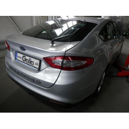 F130A GALIA Полностью оцинкованный фаркоп на Ford Mondeo седан/лифтбек/универсал 2014-2019. Подрозетник убирается за бампер. Тип шара: A. Невидимый вырез б
