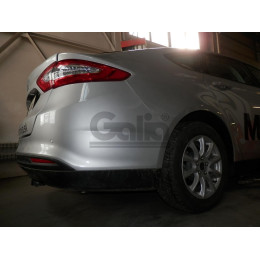 F130A GALIA Полностью оцинкованный фаркоп на Ford Mondeo седан/лифтбек/универсал 2014-2019. Подрозетник убирается за бампер. Тип шара: A. Невидимый вырез б