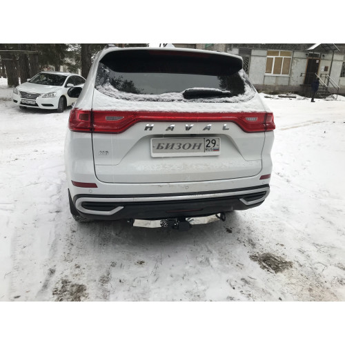 FA 0240-E Бизон Фаркоп на Haval H6 2014-2020, Haval M6 2023- без подрезки бампера. Тип шара: E (легкосъемный шар под квадрат). Нагрузки: 2500/120 кг. Не комплектуется электрикой
