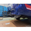 FA 0260-E Бизон Фаркоп на Isuzu D-MAX 2021- без подрезки бампера. Тип шара: E (легкосъемный шар под квадрат). Нагрузки: 3500/120 кг. Не комплектуется электрикой