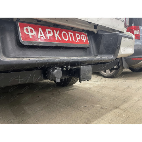 FA 0260-E Бизон Фаркоп на Isuzu D-MAX 2021- без подрезки бампера. Тип шара: E (легкосъемный шар под квадрат). Нагрузки: 3500/120 кг. Не комплектуется электрикой