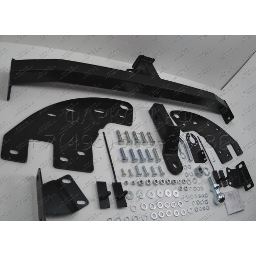 FA 0260-E Бизон Фаркоп на Isuzu D-MAX 2021- без подрезки бампера. Тип шара: E (легкосъемный шар под квадрат). Нагрузки: 3500/120 кг. Не комплектуется электрикой