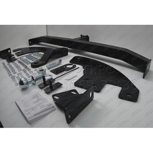 FA 0260-E Бизон Фаркоп на Isuzu D-MAX 2021- без подрезки бампера. Тип шара: E (легкосъемный шар под квадрат). Нагрузки: 3500/120 кг. Не комплектуется электрикой
