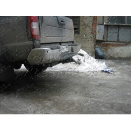 FA 0466-E Бизон Фаркоп на Nissan NP300 2007-2013 без подрезки бампера. Тип шара: E (легкосъемный шар под квадрат). Нагрузки: 3000/120 кг. Не комплектуется электр