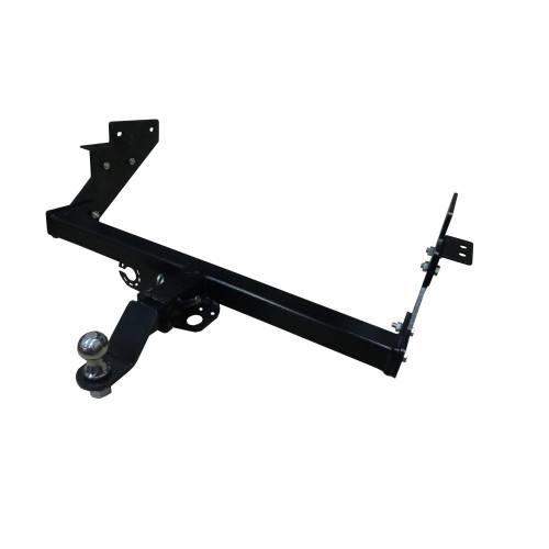 FA 0466-E Бизон Фаркоп на Nissan NP300 2007-2013 без подрезки бампера. Тип шара: E (легкосъемный шар под квадрат). Нагрузки: 3000/120 кг. Не комплектуется электрикой