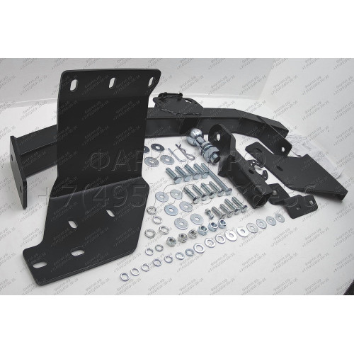 FA 0970-E Бизон Фаркоп на Mitsubishi Outlander XL 2007-2012 без подрезки бампера. Тип шара: E (легкосъемный шар под квадрат). Нагрузки: 3200/120 кг. Не комплектуется электрикой