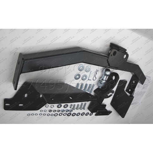 FA 0970-E Бизон Фаркоп на Mitsubishi Outlander XL 2007-2012 без подрезки бампера. Тип шара: E (легкосъемный шар под квадрат). Нагрузки: 3200/120 кг. Не комплектуется электрикой