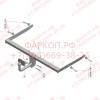 FD 20 AVTOS Фаркоп на Ford Focus II седан 2004-2011 без подрезки бампера. Тип шара: A. Нагрузки: 1500/75 кг, масса фаркопа 14,5 кг (без электрики в комплекте)