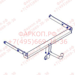 FD 22 AVTOS Фаркоп на Ford Kuga 2008-2013 без подрезки бампера. Тип шара: A. Нагрузки: 1500/75 кг, масса фаркопа 19,5 кг (без электрики в комплекте)