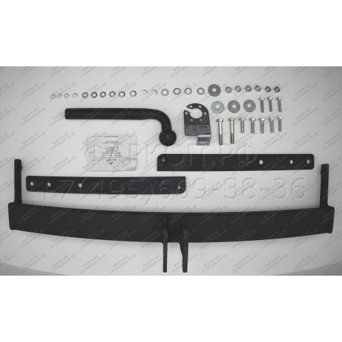 FD 22 AVTOS Фаркоп на Ford Kuga 2008-2013 без подрезки бампера. Тип шара: A. Нагрузки: 1500/75 кг, масса фаркопа 19,5 кг (без электрики в комплекте)