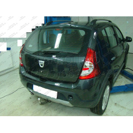 G 61 AUTO-HAK Фаркоп для Renault Sandero Stepway 2010-2014, Dacia Sandero Stepway 2010-2013. Установка фаркопа без снятия и подрезки бампера. Тип шара: A. Нагрузки: 1350/75 кг, масса 