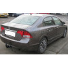 H-040 STEINHOF Фаркоп на Honda Civic седан (кроме Hybrid) 2006-2011. Требуется подрезка бампера. Тип шара: A. Нагрузки: 1200/85 кг, масса фаркопа 18 кг (без электрики в комплекте)