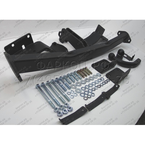 H-229 STEINHOF Фаркоп на Hyundai ix55 2WD/4WD 2008-2012. Требуется подрезка бампера. Тип шара: A. Нагрузки: 3200/140 кг, масса фаркопа 27,9 кг (без электрики в комплекте)