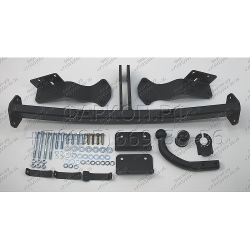 H-229 STEINHOF Фаркоп на Hyundai ix55 2WD/4WD 2008-2012. Требуется подрезка бампера. Тип шара: A. Нагрузки: 3200/140 кг, масса фаркопа 27,9 кг (без электрики в комплекте)
