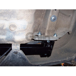 H015C GALIA Полностью оцинкованный фаркоп на Honda Civic универсал 1996-2000 (Aerodeck). Тип шара: C (горизонтальный съемный). Без выреза бампера. Нагрузки: 1200/50 
