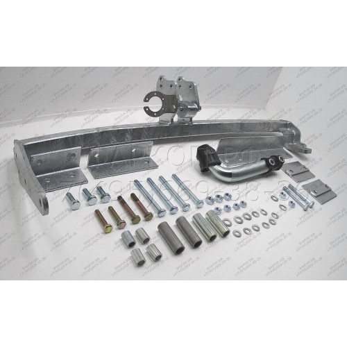 H016A GALIA Полностью оцинкованный фаркоп на Honda CR-V 1997-2002. Тип шара: A. Невидимый вырез бампера. Нагрузки: 1500/70 кг, масса фаркопа 19,75 кг