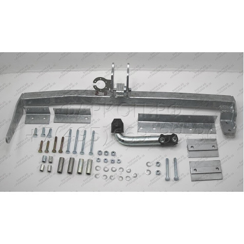 H016A GALIA Полностью оцинкованный фаркоп на Honda CR-V 1997-2002. Тип шара: A. Невидимый вырез бампера. Нагрузки: 1500/70 кг, масса фаркопа 19,75 кг