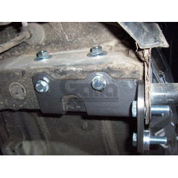 H069C GALIA Полностью оцинкованный фаркоп на Hyundai Santa Fe 2006-2012, Kia Sorento 2009-2012. Тип шара: C (горизонтальный съемный). Подрезка бампера. Нагрузки: 2500/100 кг
