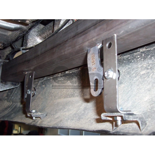 H069C GALIA Полностью оцинкованный фаркоп на Hyundai Santa Fe 2006-2012, Kia Sorento 2009-2012. Тип шара: C (горизонтальный съемный). Подрезка бампера. Нагрузки: 2500/100 кг, масса фаркопа 20,37 кг