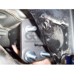H069C GALIA Полностью оцинкованный фаркоп на Hyundai Santa Fe 2006-2012, Kia Sorento 2009-2012. Тип шара: C (горизонтальный съемный). Подрезка бампера. Нагрузки: 2500/100 кг