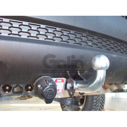 H069C GALIA Полностью оцинкованный фаркоп на Hyundai Santa Fe 2006-2012, Kia Sorento 2009-2012. Тип шара: C (горизонтальный съемный). Подрезка бампера. Нагрузки: 2500/100 кг, масса фаркопа 20,37 кг