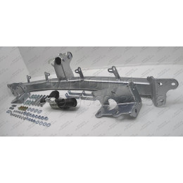 H069C GALIA Полностью оцинкованный фаркоп на Hyundai Santa Fe 2006-2012, Kia Sorento 2009-2012. Тип шара: C (горизонтальный съемный). Подрезка бампера. Нагрузки: 2500/100 кг