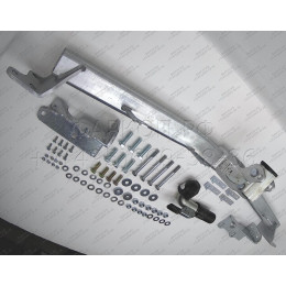 H069C GALIA Полностью оцинкованный фаркоп на Hyundai Santa Fe 2006-2012, Kia Sorento 2009-2012. Тип шара: C (горизонтальный съемный). Подрезка бампера. Нагрузки: 2500/100 кг