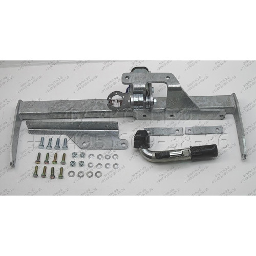 H074C GALIA Полностью оцинкованный фаркоп на Honda CR-V 2007-2012. Тип шара: C (горизонтальный съемный). Невидимый вырез бампера. Нагрузки: 2000/100 кг, масса фаркопа 17,87 кг