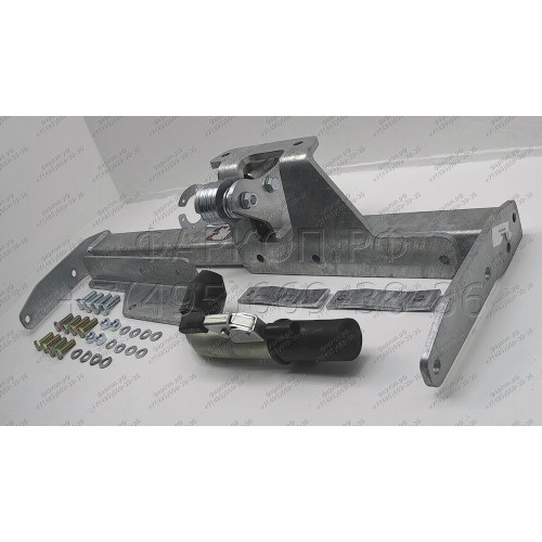 H074C GALIA Полностью оцинкованный фаркоп на Honda CR-V 2007-2012. Тип шара: C (горизонтальный съемный). Невидимый вырез бампера. Нагрузки: 2000/100 кг, масса фаркопа 17,87 кг