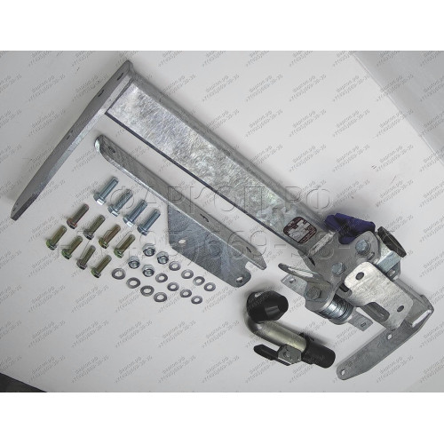 H074C GALIA Полностью оцинкованный фаркоп на Honda CR-V 2007-2012. Тип шара: C (горизонтальный съемный). Невидимый вырез бампера. Нагрузки: 2000/100 кг, масса фаркопа 17,87 кг