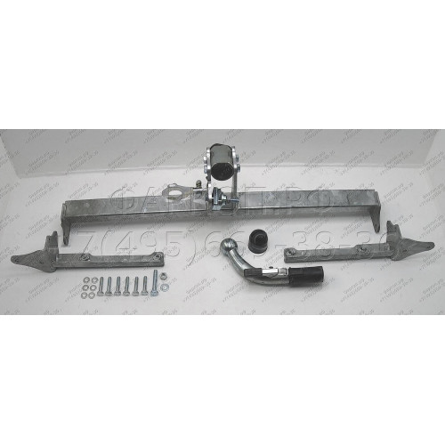 H090C GALIA Полностью оцинкованный фаркоп на Honda Civic хетчбек 5 дверей 2012-2017. Подрозетник убирается за бампер. Тип шара: C (горизонтальный съемный). Невидимый вырез бампера. Нагрузки: 1500/75 кг, масса фаркопа 15,57 кг
