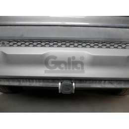 H091A GALIA Полностью оцинкованный фаркоп на Hyundai Santa Fe 2012-2018, 2018-2021, Kia Sorento 2012-2015, 2015-2020. Подрозетник убирается за бампер. Тип шара: A. Подрезка бампе