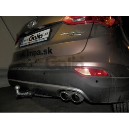 H091A GALIA Полностью оцинкованный фаркоп на Hyundai Santa Fe 2012-2018, 2018-2021, Kia Sorento 2012-2015, 2015-2020. Подрозетник убирается за бампер. Тип шара: A. Подрезка бампе