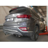 H091A GALIA Полностью оцинкованный фаркоп на Hyundai Santa Fe 2012-2018, 2018-2021, Kia Sorento 2012-2015, 2015-2020. Подрозетник убирается за бампер. Тип шара: A. Подрезка бампера. Нагрузки: 2600/120 кг, масса фаркопа 17,22 кг