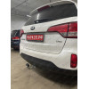 H091A GALIA Полностью оцинкованный фаркоп на Hyundai Santa Fe 2012-2018, 2018-2021, Kia Sorento 2012-2015, 2015-2020. Подрозетник убирается за бампер. Тип шара: A. Подрезка бампера. Нагрузки: 2600/120 кг, масса фаркопа 17,22 кг