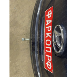 H091A GALIA Полностью оцинкованный фаркоп на Hyundai Santa Fe 2012-2018, 2018-2021, Kia Sorento 2012-2015, 2015-2020. Подрозетник убирается за бампер. Тип шара: A. Подрезка бампе