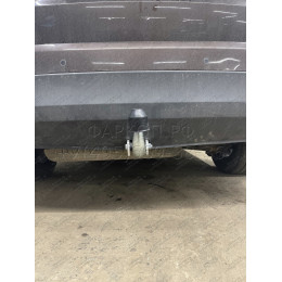 H091A GALIA Полностью оцинкованный фаркоп на Hyundai Santa Fe 2012-2018, 2018-2021, Kia Sorento 2012-2015, 2015-2020. Подрозетник убирается за бампер. Тип шара: A. Подрезка бампе