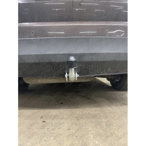 H091A GALIA Полностью оцинкованный фаркоп на Hyundai Santa Fe 2012-2018, 2018-2021, Kia Sorento 2012-2015, 2015-2020. Подрозетник убирается за бампер. Тип шара: A. Подрезка бампера. Нагрузки: 2600/120 кг, масса фаркопа 17,22 кг