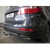 H094C GALIA Полностью оцинкованный фаркоп на Hyundai Grand Santa Fe 2014-2018. Подрозетник убирается за бампер. Тип шара: C (горизонтальный съемный). Невидимый вырез бампера. Нагрузки: 2500/100 кг, масса фаркопа 19,67 кг