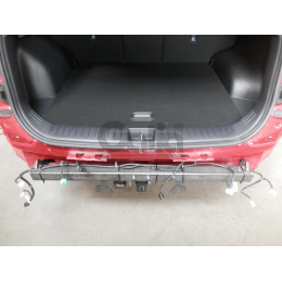 H120C GALIA Полностью оцинкованный фаркоп на Hyundai Tucson 2021-2024, 2024-, Kia Sportage 2022-2025, 2025-. Подрозетник убирается за бампер. Тип шара: C (горизонтальный съе