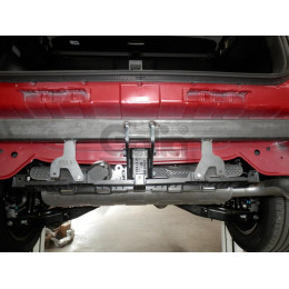 H120C GALIA Полностью оцинкованный фаркоп на Hyundai Tucson 2021-2024, 2024-, Kia Sportage 2022-2025, 2025-. Подрозетник убирается за бампер. Тип шара: C (горизонтальный съе