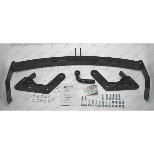H205-A Лидер-плюс ТСУ для Hyundai Santa Fe 2001-2006, Hyundai Santa Fe Classic 2007-2013, JAC Rein 2007-2011 без снятия и выреза бампера. Нагрузки: 1500/75 кг, масса фаркопа 22,4 кг (без электрики в комплекте)
