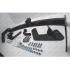 H205-A Лидер-плюс ТСУ для Hyundai Santa Fe 2001-2006, Hyundai Santa Fe Classic 2007-2013, JAC Rein 2007-2011 без снятия и выреза бампера. Нагрузки: 1500/75 кг, масса фаркопа 22,4 кг (без электрики в комплекте)